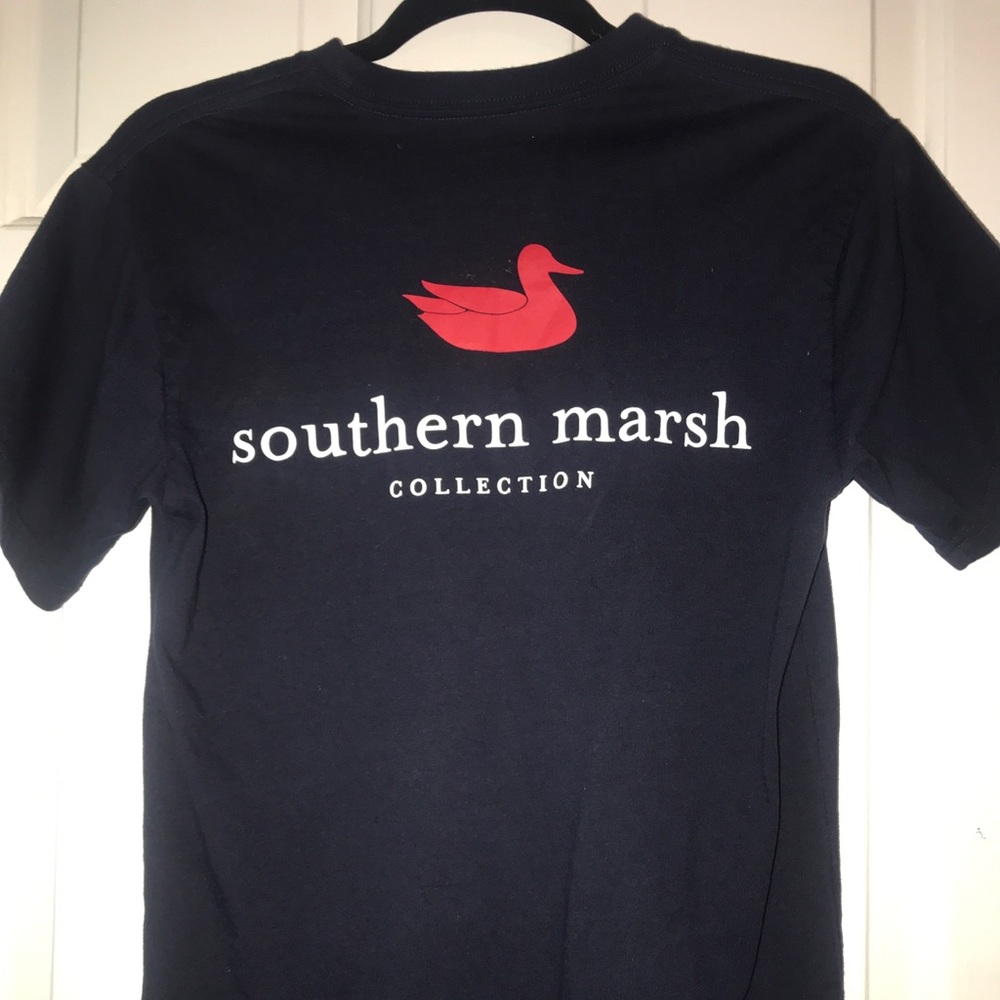 Navy Southern Marsh Tee - Men’s S - like new